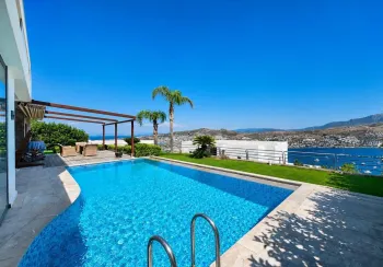 Luxury panoramic sea view villa in Gundogan Bodrum